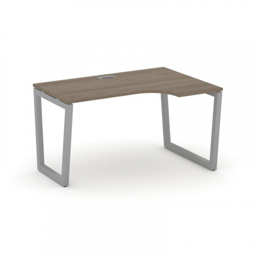 Style Project Стол рабочий эргоном. SN-5T2.SPA-011(R) Акация Лорка/Металл Антрацит/Заглушка Пластик фото 14