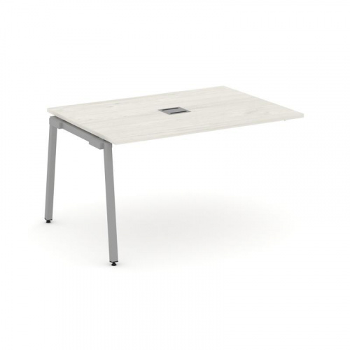 Style Project Проходной наб. элем. перег. стола SN-4A.NSPRG-003 Белый/Металл Белый 1380*980*750 фото 16