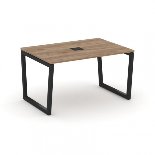 Style Project Стол переговорный SN-5T2.SPRG-003 Акация Лорка/Металл Антрацит/Заглушка Металл Антраци фото 8