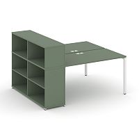 Бенч-система с опорным стеллажом с надставкой Concept CN.DRS-211