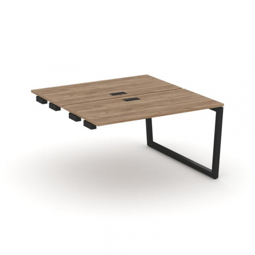 Style Project Стол-приставка к опор. элем. SN-5T2.DPRS-024 Акация Лорка/Металл Антрацит/Заглушка Пла фото 6