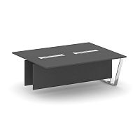 Steel Meet Проходной модуль L=2000 MDK-PR.B.SPPW-20 Антрацит/Нержавеющая Сталь/Хром 2000*1600*750