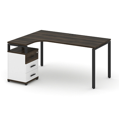 Стол эргономичный с опорной тумбой Concept CN.SA-307(L)