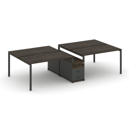 Бенч-система на 4 места с опорной тумбой Concept CN.DRS-309 фото 3