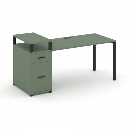 Стол офисный с опорной тумбой Concept CN.SP-415