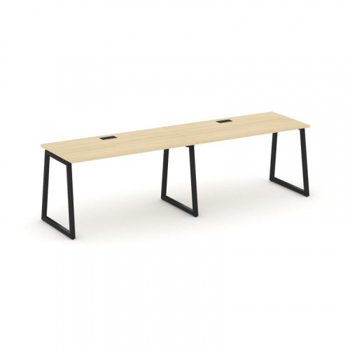 Style Project Рабочая станция 1 сторон. SN-4T1.ORS-014 Акация Лорка/Металл Антрацит/Заглушка Пластик фото 25