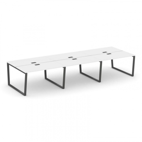 Style Project Рабочая станция 2-х сторон. SN-6T2.DRS-081 Акация Лорка/Металл Антрацит/Заглушка Пласт фото 26