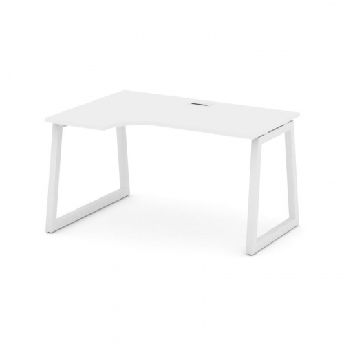 Style Project Стол рабочий эргоном. SN-5T1.SPA-022(L) Акация Лорка/Металл Антрацит/Заглушка Пластик фото 17