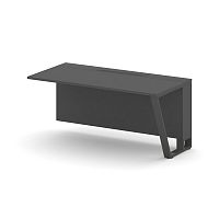 Steel Meet Завершающий модуль KD-PR.B.SPZO-16(R) Антрацит/Металл Антрацит 1600*800*750