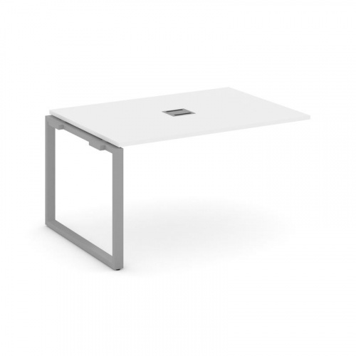 Style Project Проходной наб. элем. перег. стола SN-6O.NSPRG-002 Вяз Благородный/Металл Белый 1180*98 фото 22