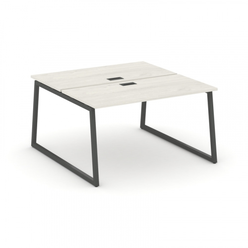 Style Project Рабочая станция 2-х сторон. SN-4T1.DRS-013 Акация Лорка/Металл Антрацит/Заглушка Пласт фото 9