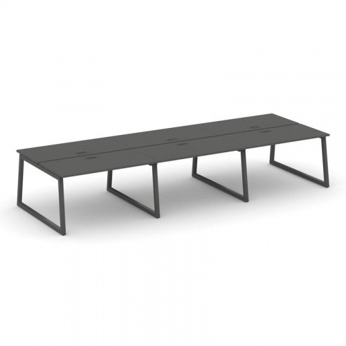 Style Project Рабочая станция 2-х сторон. SN-5T1.DRS-063 Акация Лорка/Металл Антрацит/Заглушка Пласт фото 27