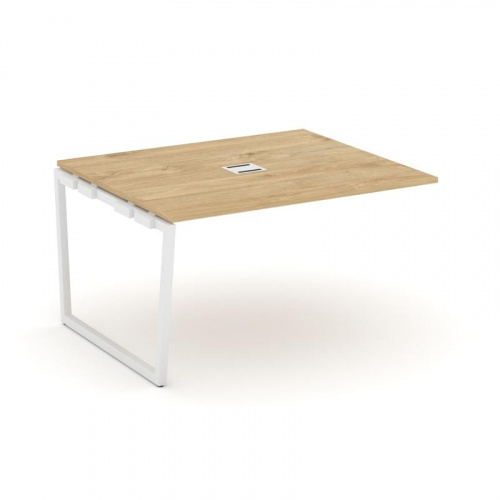 Style Project Проходной наб. элем. перег. стола SN-4T2.NSPRG-033 Акация Лорка/Металл Антрацит/Заглуш фото 3