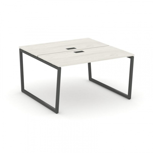 Style Project Рабочая станция 2-х сторон. SN-4T2.DRS-004 Акация Лорка/Металл Антрацит/Заглушка Пласт фото 24