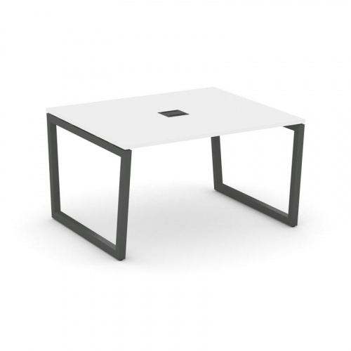 Style Project Стол переговорный SN-5T2.SPRG-034 Акация Лорка/Металл Антрацит/Заглушка Металл Антраци фото 26