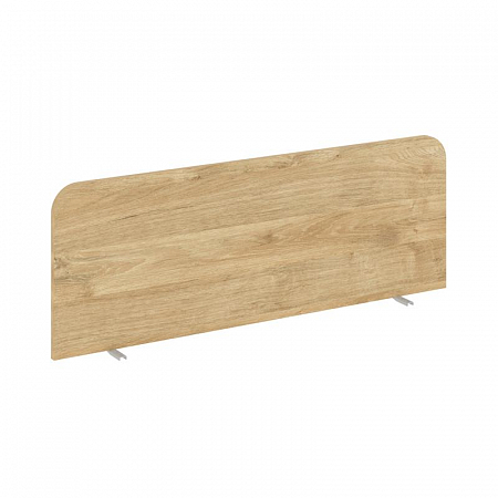 Настольный Экран фронтальный UNE.DEKRF-401.16 Тиквуд Светлый/Металл Серый 980*16*425