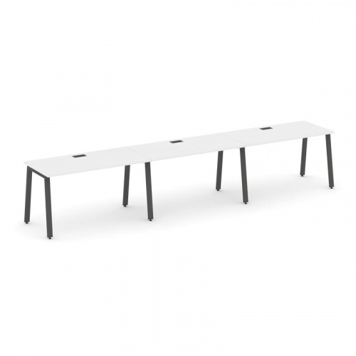 Style Project Рабочая станция 1 сторон. SN-6A.ORS-044 Тиквуд Светлый/Металл Белый 4740*700*750 фото 24