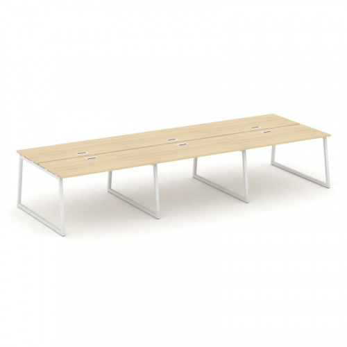 Style Project Рабочая станция 2-х сторон. SN-4T1.DRS-081 Акация Лорка/Металл Антрацит/Заглушка Пласт фото 27