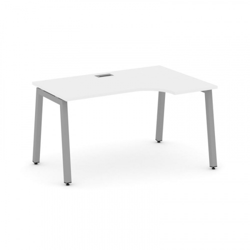 Style Project Стол рабочий эргоном. SN-5A.SPA-002(R) Дуб Табак/Металл Антрацит 1580*600/980*750 фото 11