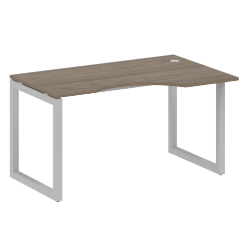 Стол криволинейный правый на О-обр. м/к Metal System Quattro 50БО.СА-2 (R)