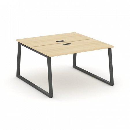 Style Project Рабочая станция 2-х сторон. SN-6T1.DRS-022 Акация Лорка/Металл Антрацит/Заглушка Пласт