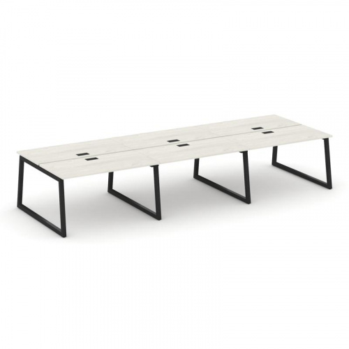 Style Project Рабочая станция 2-х сторон. SN-5T1.DRS-063 Акация Лорка/Металл Антрацит/Заглушка Пласт фото 7