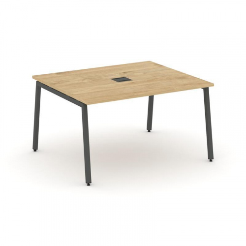 Style Project Стол переговорный SN-4A.SPRG-032 Вяз Благородный/Металл Антрацит 1180*1180*750 фото 18