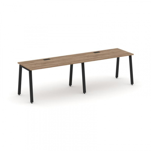 Style Project Рабочая станция 1 сторон. SN-6A.ORS-014 Акация Лорка/Металл Белый 3160*700*750 фото 8