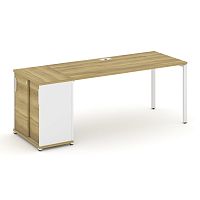 Стол офисный с опорным шкафом-купе Concept CN.SP-236