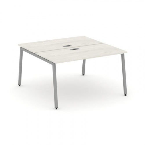 Style Project Рабочая станция 2-х сторон. SN-4A.DRS-013 Вяз Благородный/Металл Белый 1380*1432*750 фото 10