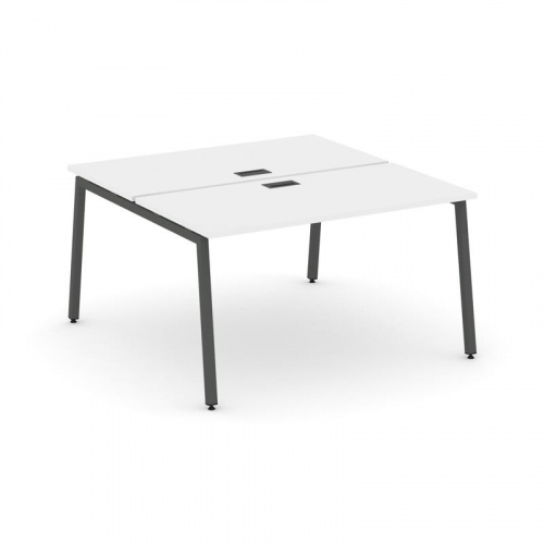 Style Project Рабочая станция 2-х сторон. SN-4A.DRS-013 Вяз Благородный/Металл Белый 1380*1432*750 фото 16