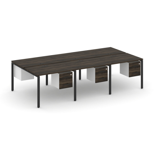 Бенч-система на 6 мест с подвесными тумбами Concept CN.DRS-153 фото 9