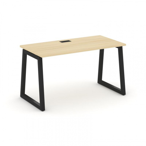 Style Project Стол письменный SN-5T1.SP-001 Акация Лорка/Металл Антрацит/Заглушка Пластик Черный 980 фото 7