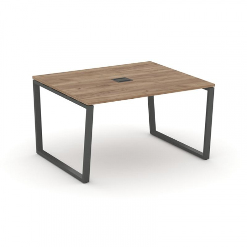 Style Project Стол переговорный SN-6T2.SPRG-034 Акация Лорка/Металл Антрацит/Заглушка Металл Антраци фото 23