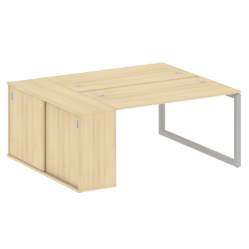 Бенч-система с шкафом-купе на О-обр. м/к Metal System Quattro 50БО.РС-СШК-1.3 фото 5