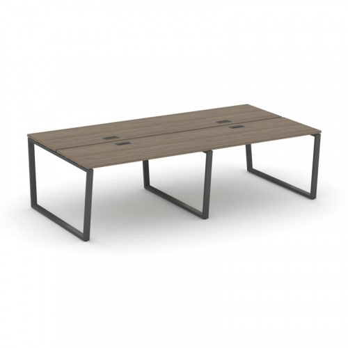 Style Project Рабочая станция 2-х сторон. SN-6T2.DRS-034 Акация Лорка/Металл Антрацит/Заглушка Пласт фото 25