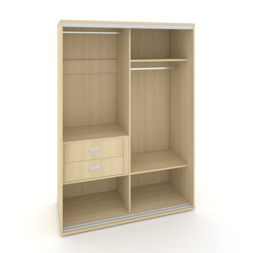 Корпус 2-х секционного шкафа низкого L=1500мм Maris SH.K2-5.2 K4