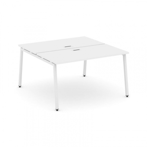 Style Project Рабочая станция 2-х сторон. SN-4A.DRS-013 Вяз Благородный/Металл Белый 1380*1432*750 фото 27