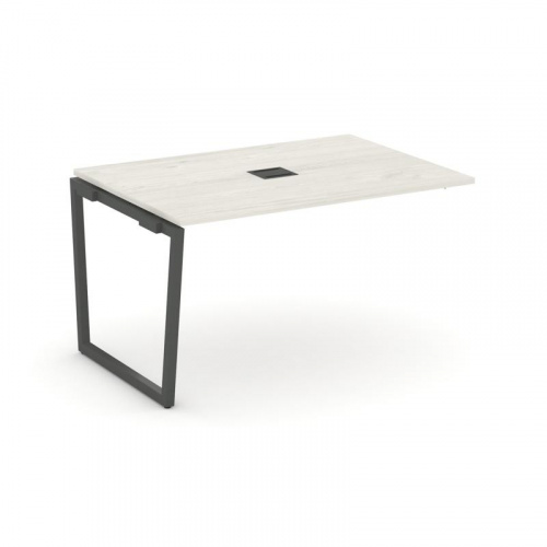 Style Project Проходной наб. элем. перег. стола SN-4T2.NSPRG-002 Акация Лорка/Металл Антрацит/Заглуш фото 24