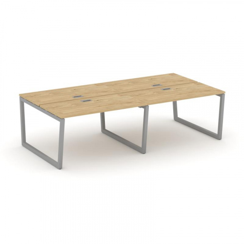 Style Project Рабочая станция 2-х сторон. SN-5T2.DRS-032 Акация Лорка/Металл Антрацит/Заглушка Пласт фото 2