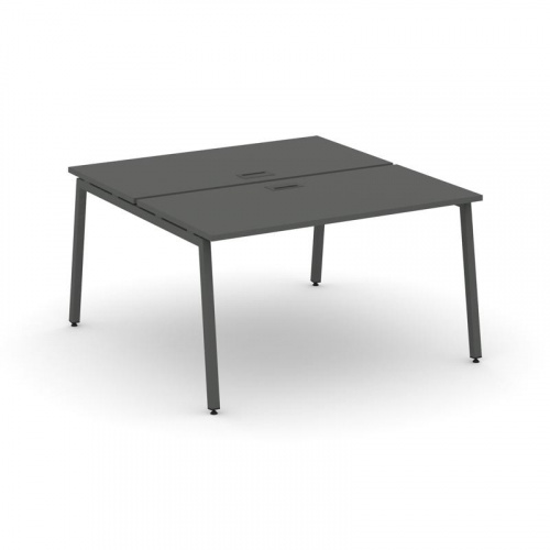 Style Project Рабочая станция 2-х сторон. SN-4A.DRS-013 Вяз Благородный/Металл Белый 1380*1432*750 фото 17