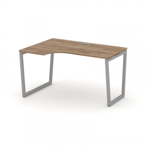 Style Project Стол рабочий эргоном. SN-4T2.SPA-012(L) Акация Лорка/Металл Антрацит/Заглушка Пластик фото 9