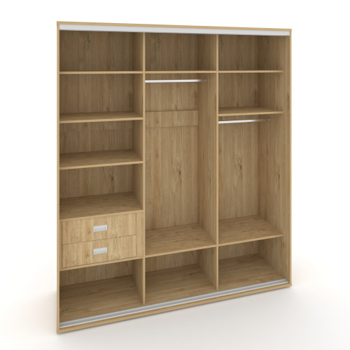 Корпус 3-х секционного шкафа высокого L=1619мм Maris SH.K3-1.1 K5 фото 3