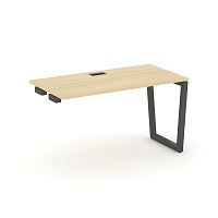 Style Project Стол-приставка к опор. элем. SN-5T2.OPRS-003 Акация Лорка/Металл Антрацит/Заглушка Пла