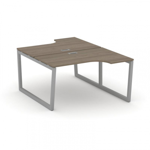 Style Project Рабочая станция эргоном. SN-5T2.DRPA-021 Акация Лорка/Металл Антрацит/Заглушка Пластик фото 14