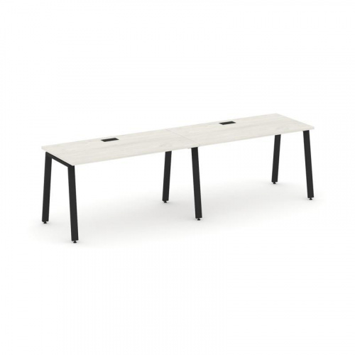 Style Project Рабочая станция 1 сторон. SN-6A.ORS-014 Акация Лорка/Металл Белый 3160*700*750 фото 2