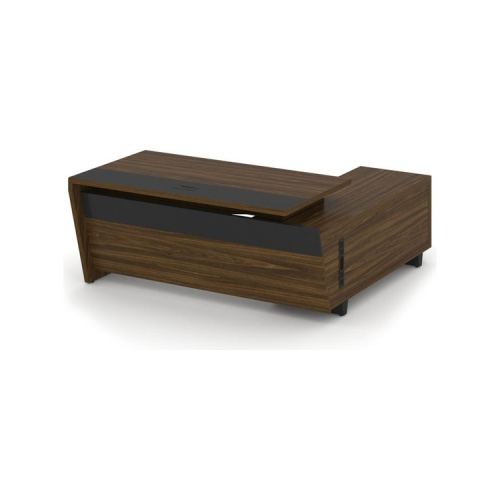 Стол руководителя с опорной тумбой Корнер COR.SRT-18 (L) фото 2