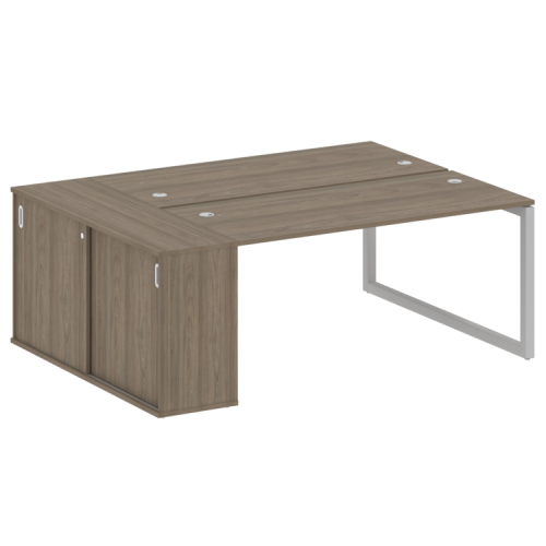 Бенч-система с шкафом-купе на О-обр. м/к Metal System Quattro 50БО.РС-СШК-1.4 фото 2