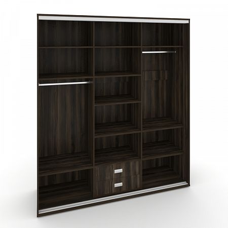 Корпус 3-х секционного шкафа высокого L=2519мм Maris SH.K3-7.1 K2