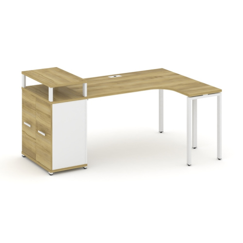 Стол эргономичный с опорным распашным шкафом Concept CN.SA-211(R) фото 3 Стол эргономичный с опорным распашным шкафом Concept CN.SA-211(R) фото 3